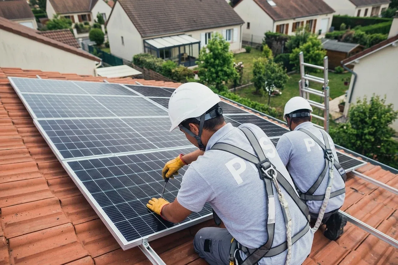 Installation de panneaux solaires en toiture à Vertou